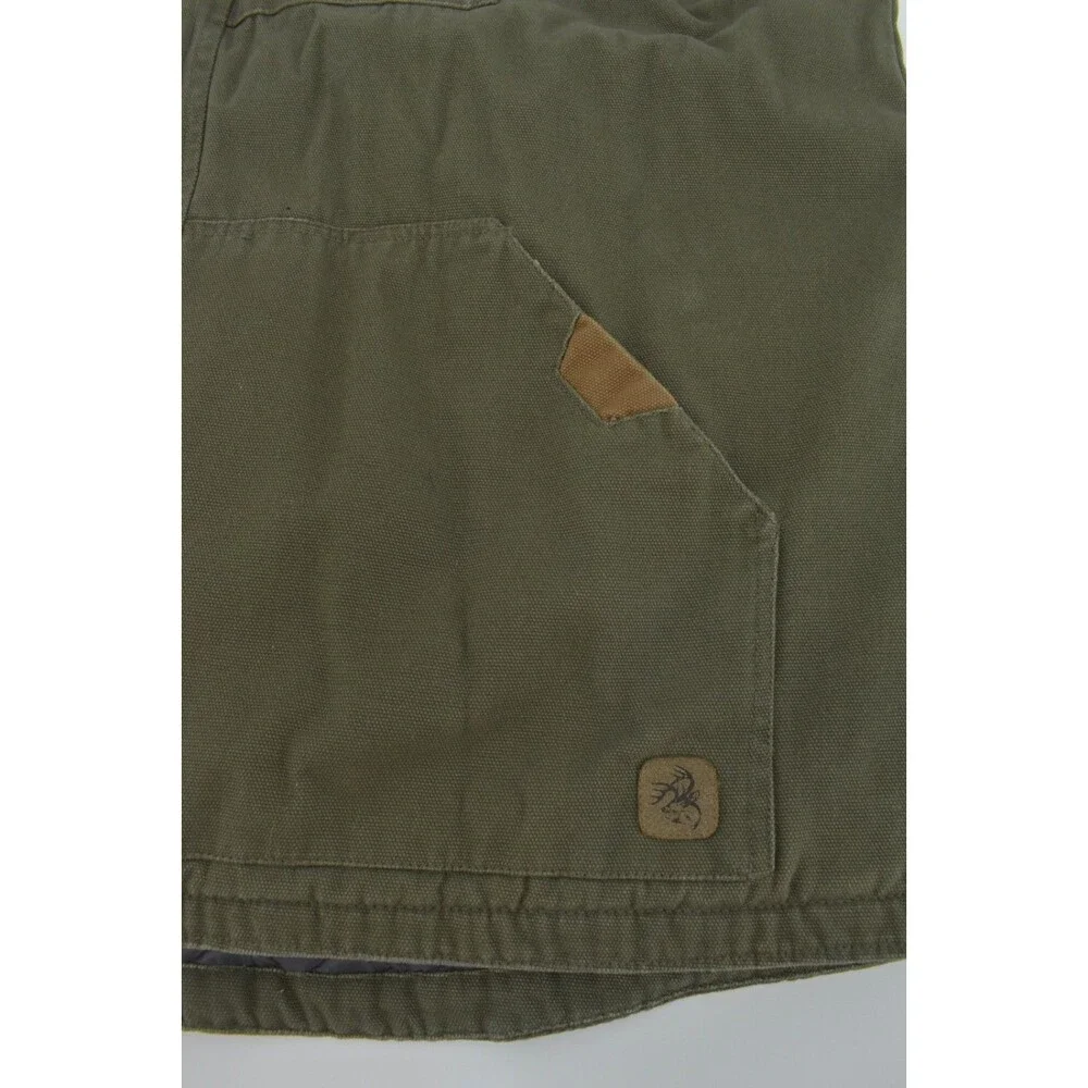 Legendary Whitetails Mens 3XL Cross Trail Canvas Vest Quilted Green